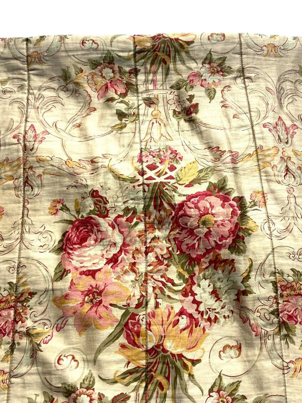 Rare VTG Ralph Lauren Guinevere Cotton Sateen Comforter, Twin, 90s
